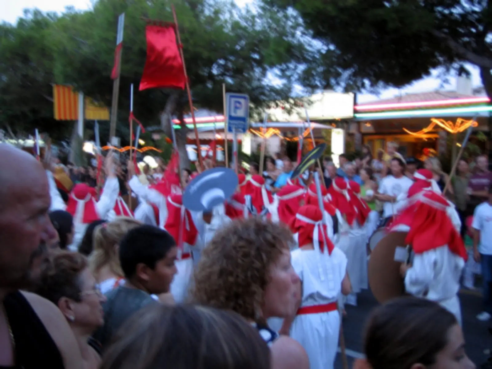 Moros y Cristianos-firande i Santa Ponça